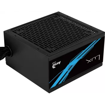 Aerocool LUX850 pc-voeding 850W 80 Plus Bronze 230V 88% efficiëntie zwart