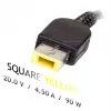 Akyga AK-ND-42 auto-notebookvoeding voor Lenovo, 90 W, 20 V / 4,5 A, Slim Tip, 12 V ingang