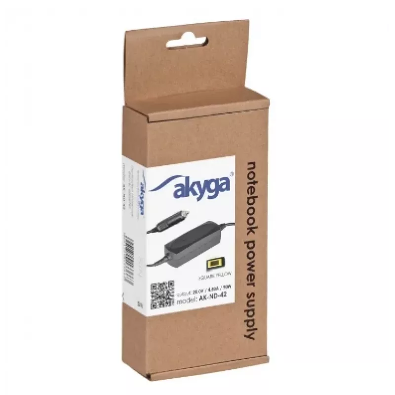 Akyga AK-ND-42 auto-notebookvoeding voor Lenovo, 90 W, 20 V / 4,5 A, Slim Tip, 12 V ingang