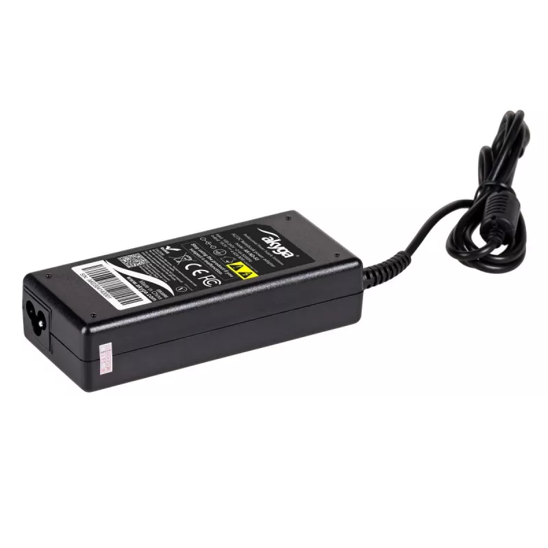 Akyga AK-ND-53 notebookvoeding 19,5 V / 4,62 A, 90 W, 4,5 x 3,0 mm stekker met pin, voor Dell