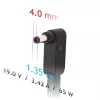 Akyga AK-ND-55 notebookvoeding 19 V / 3,42 A, 65 W, 4,0 x 1,35 mm stekker, voor Asus