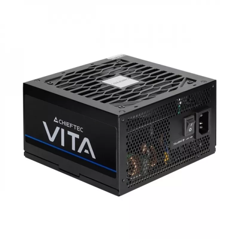 Chieftec Vita voeding 850W 80+Bronze - pc/server-voeding - voeding 20+4 pin ATX PS/2 zwart