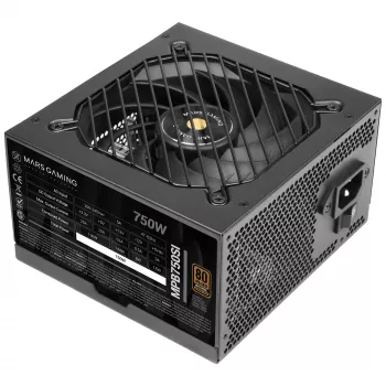 Mars Gaming MPB750SI voeding 750 W 24-pin ATX ATX zwart