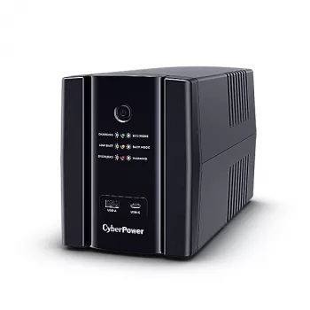 UPS CYBERPOWER UT2200EG line-interactive 2,2 kVA (1320 W) 4 AC-stopcontacten, USB Type-A/C, RJ11-overspanningsbeveiliging, AVR, zwart