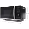 Sharp YC-QS254AE-B magnetron zwart, roestvrij staal solo-magnetron werkblad 25 l 900 W