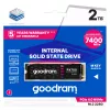 Goodram PX700 SSD SSDPR-PX700-02T-80 interne solid-state-drive 2 TB M.2 PCI Express 4.0 NVMe 3D-NAND