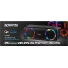 Draagbare Bluetooth-mono-luidspreker DEFENDER Q1 zwart, 10 W RMS, 1200 mAh, Bluetooth 5.0, MicroSD, FM, AUX, USB