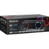 Draagbare Bluetooth-mono-luidspreker DEFENDER Q1 zwart, 10 W RMS, 1200 mAh, Bluetooth 5.0, MicroSD, FM, AUX, USB
