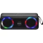 Draagbare Bluetooth-mono-luidspreker DEFENDER Q1 zwart, 10 W RMS, 1200 mAh, Bluetooth 5.0, MicroSD, FM, AUX, USB