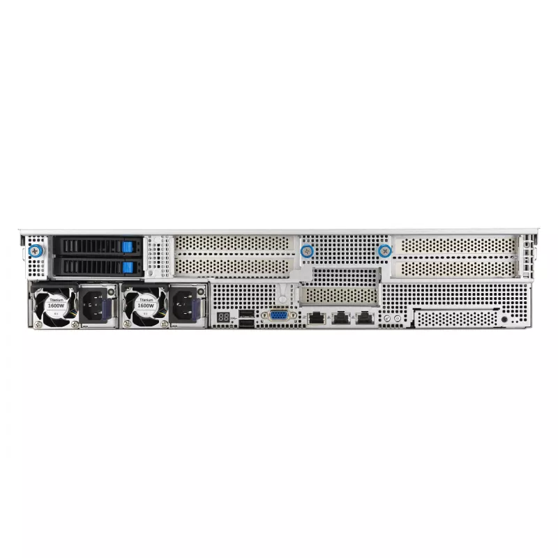 ASUS RS521A-E12-RS24U Socket SP5 rack (2U) zwart, zilver