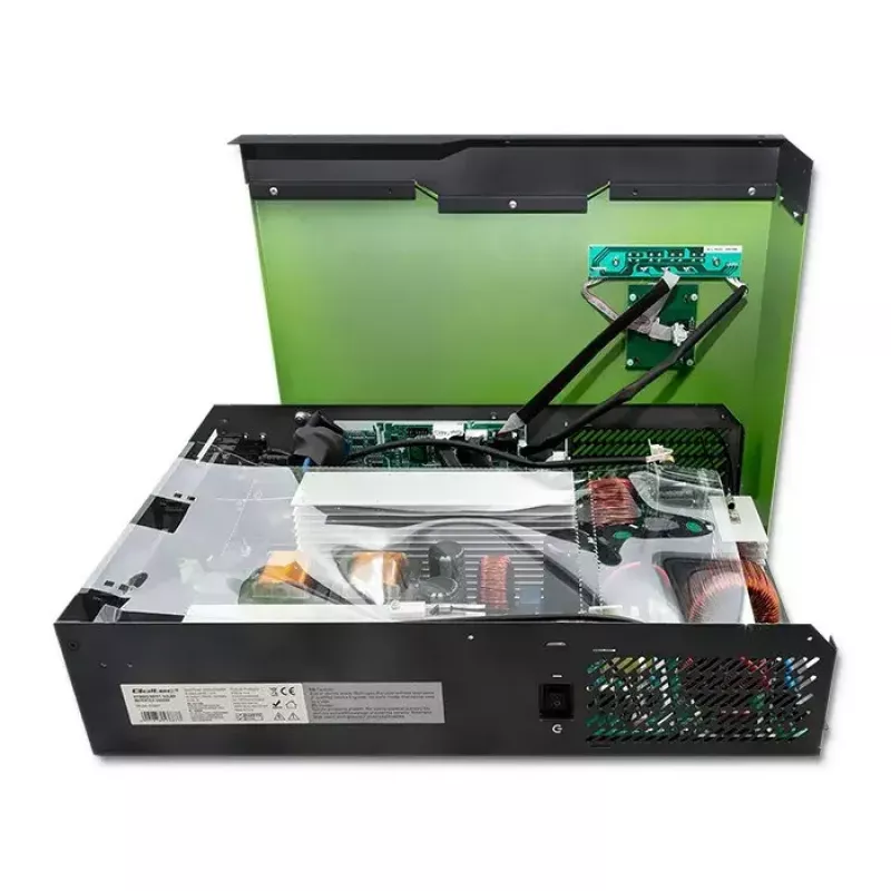 Qoltec 53886 off-grid hybride zonne-omvormer, 3,5 kW, 100 A MPPT, 24 V, zuivere sinus
