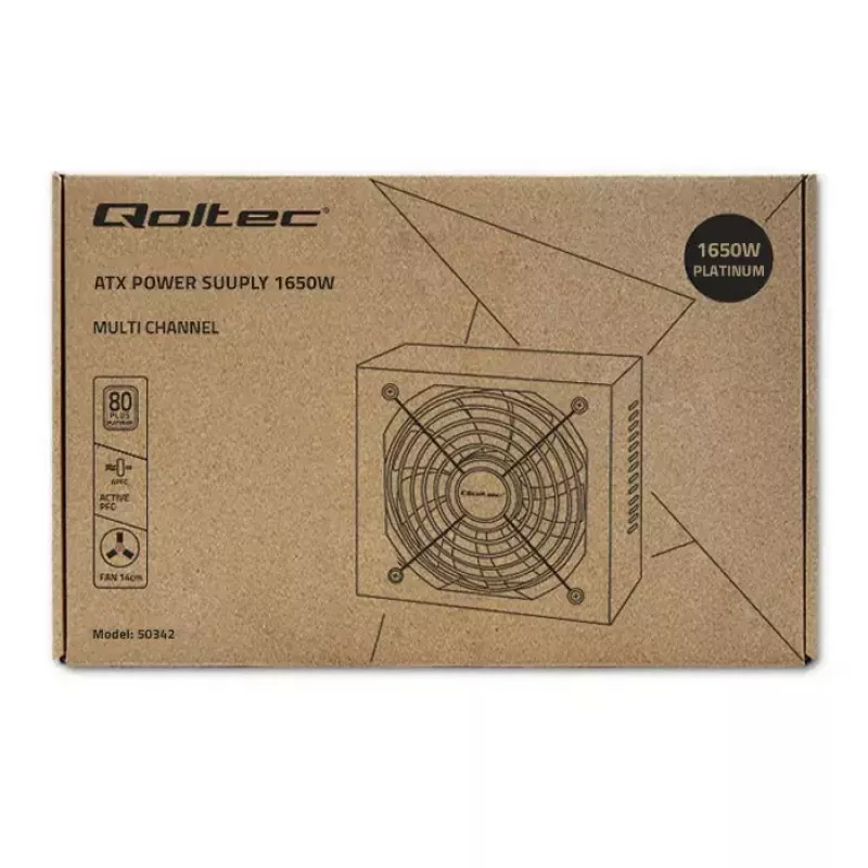 Voeding Qoltec 50342 1650W