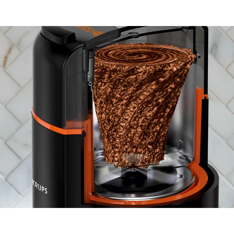 Kruidenmolen Krups Silent Vortex GX3328 175 W zwart 90 g inhoud
