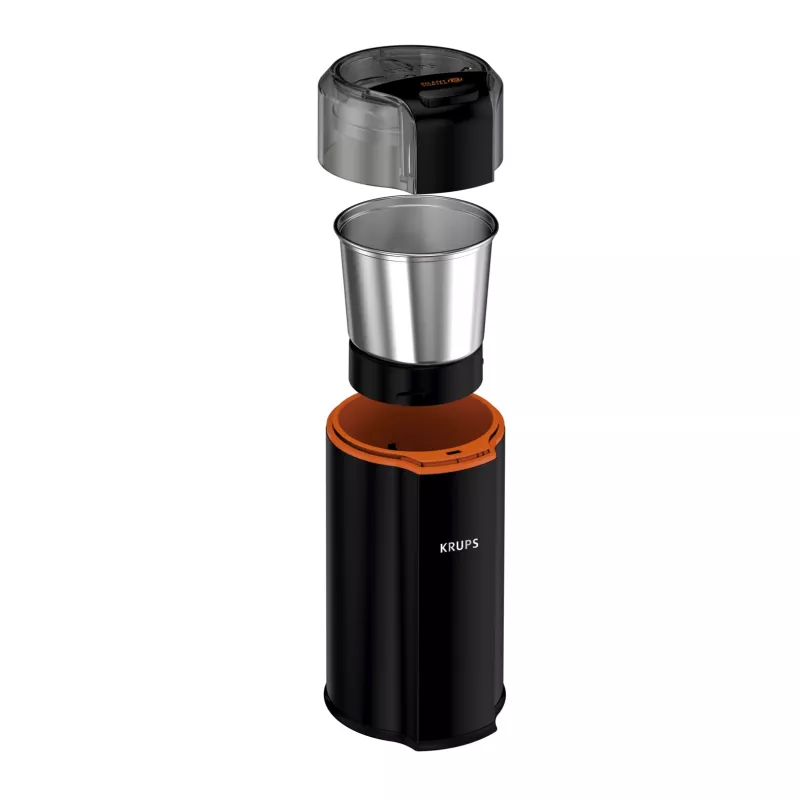 Kruidenmolen Krups Silent Vortex GX3328 175 W zwart 90 g inhoud