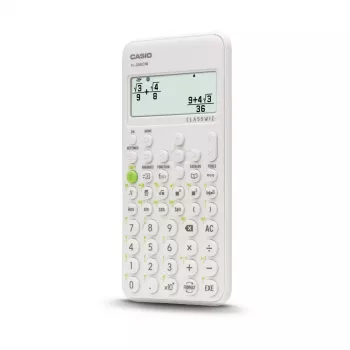Wetenschappelijke zakrekenmachine CASIO ClassWiz FX-350EX Pocket — 16-cijferig, 2-regelig display, op batterijen, grijs, zakformaat