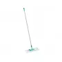Leifheit 55045 Wet Microfiber – vlakke wismop met microvezeldoek voor vloerreiniging
