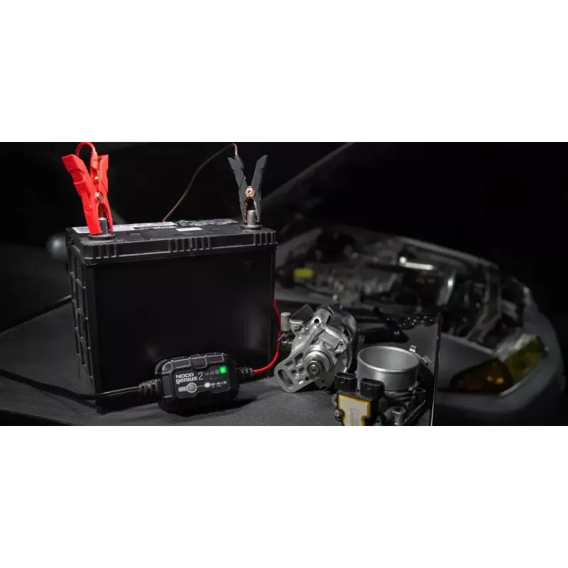Acculader NOCO GENIUS2EU 2A intelligente lader compact ontwerp