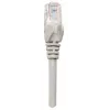 Intellinet 319768 Cat5e U/UTP patchkabel, 3 m, RJ45-RJ45, CCA, PVC, vergulde contacten, snagless, grijs