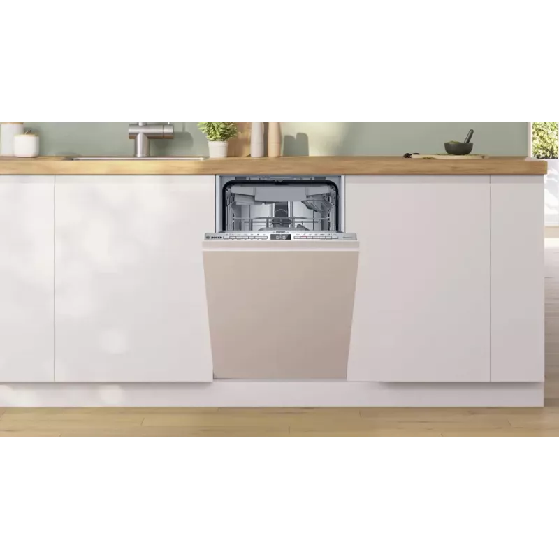 Inbouwvaatwasser Bosch Serie 4 SPV4HMX10E, compact, 10 couverts, 44 dB, energieklasse E