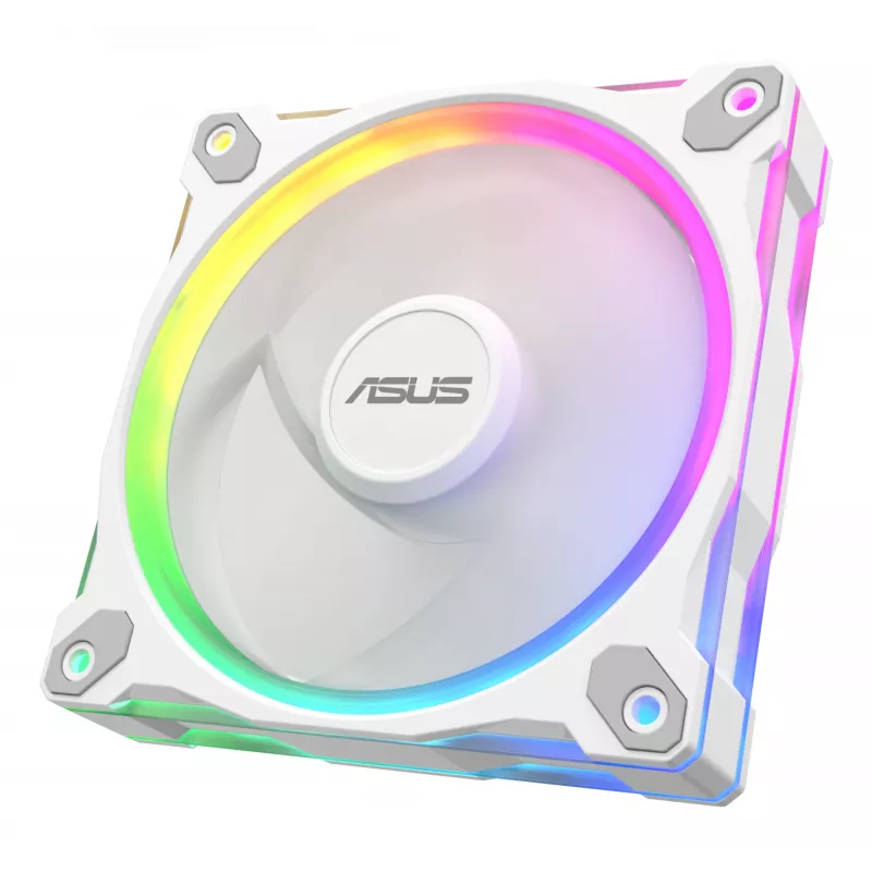 ASUS Prime MR120 ARGB wit 120 mm glijlager behuizingsventilator