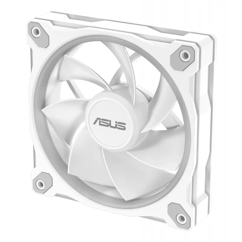 120-mm-pc-ventilator ASUS Prime MR120 ARGB Reverse White – 1600 U/min, 58 CFM, PWM, glijlager