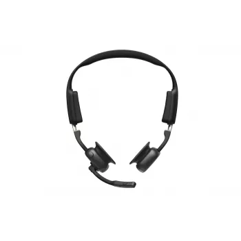 SHOKZ OpenMeet draadloze Bluetooth-beengeleidingsheadset voor videoconferenties