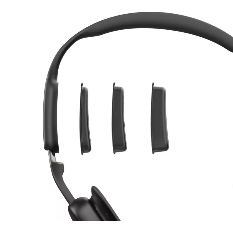 SHOKZ OpenMeet draadloze Bluetooth-beengeleidingsheadset voor videoconferenties