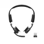 SHOKZ OpenMeet UC draadloze Bluetooth-beengeleidingsheadset voor videoconferenties met USB-A-adapter