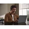 SHOKZ OpenMeet UC draadloze Bluetooth-beengeleidingsheadset voor videoconferenties met USB-A-adapter