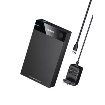Ugreen 50422 drivebehuizing HDD/SSD behuizing zwart 2.5/3.5
