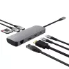 USB Type-C hub TRUST 25672 — HDMI, RJ-45, USB 3.2 Gen 1 Type-A/Type-C, SD/MicroSD, grijs