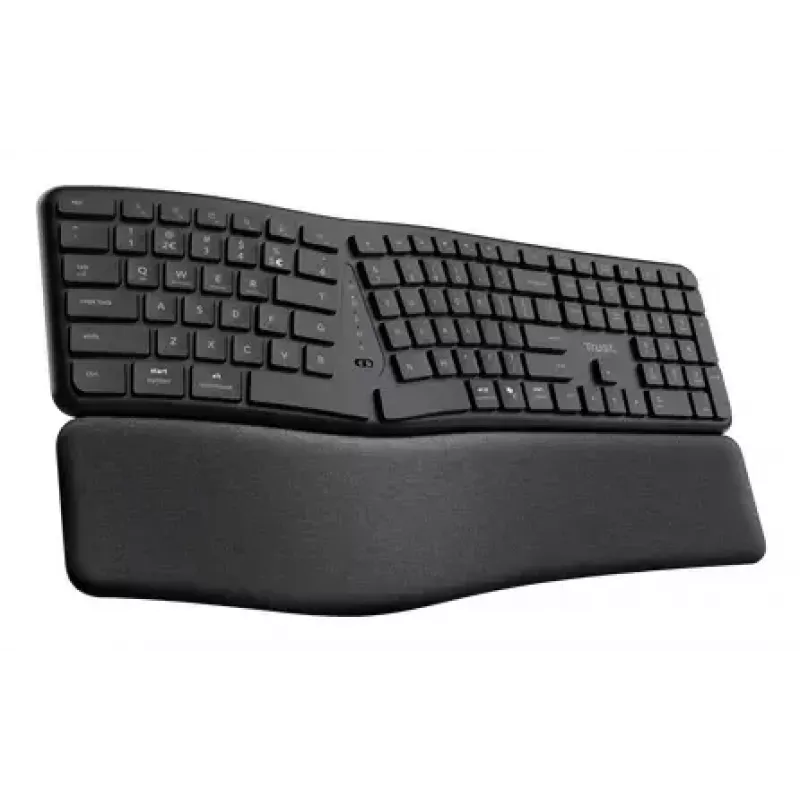 Trust Keyra ergonomisch draadloos multidevice-toetsenbord