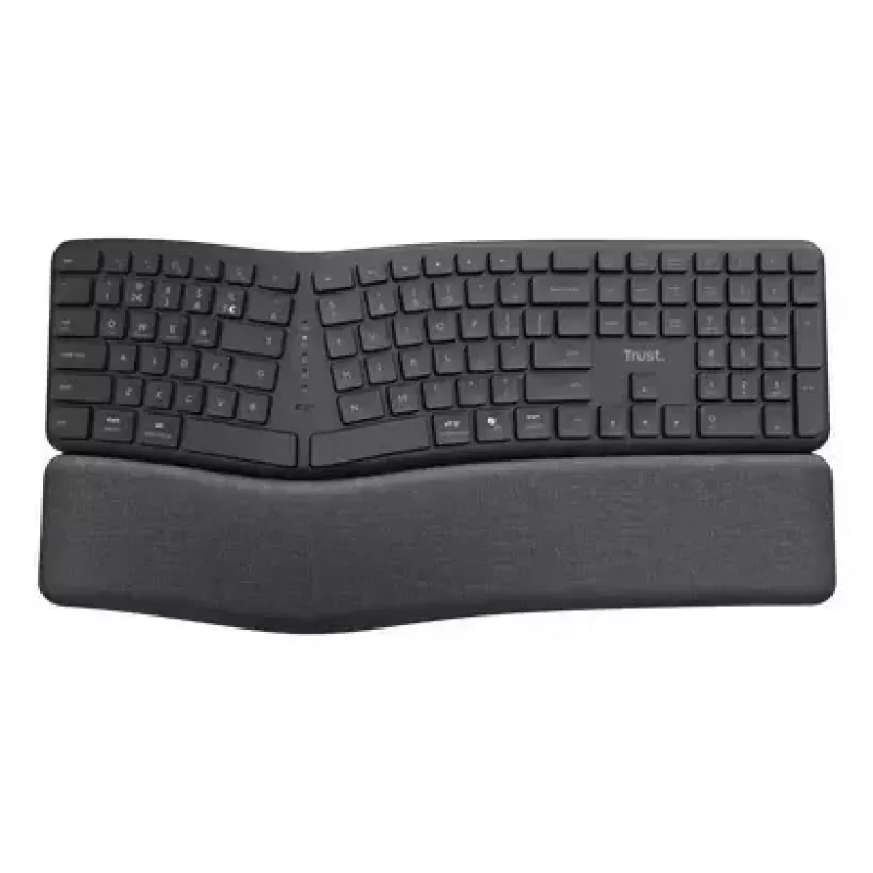 Trust Keyra ergonomisch draadloos multidevice-toetsenbord
