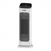 Elektrische keramische kachel NOVEEN PTC2000 — 2000 W, instelbare thermostaat, LED-display, timer, afstandsbediening, wit
