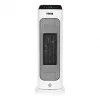 Elektrische keramische kachel NOVEEN PTC2000 — 2000 W, instelbare thermostaat, LED-display, timer, afstandsbediening, wit