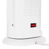 Elektrische keramische kachel NOVEEN PTC2000 — 2000 W, instelbare thermostaat, LED-display, timer, afstandsbediening, wit