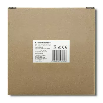DIN-rail voeding QOLTEC 50999, 240W, 48V DC, 5A uitgang
