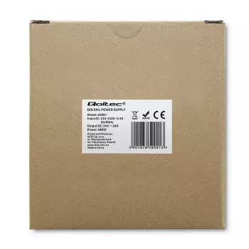 Industriële DIN-rail voeding QOLTEC 50901 — 480W, 24V DC, 20A