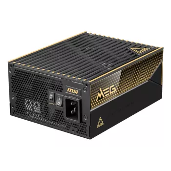 MSI MEG Ai1600T PCIE5 voeding 1600 W 24-pins ATX ATX zwart