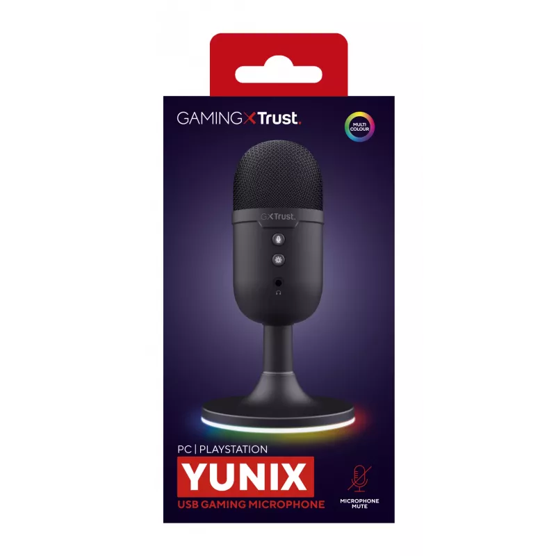 Trust GXT 234P Yunix zwart tafelmicrofoon