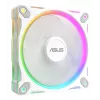 Behuizingsventilator ASUS Prime MR120 ARGB wit 120 mm, 1600 tpm, PWM, glijlager, 58 CFM