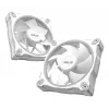 Behuizingsventilator ASUS Prime MR120 ARGB wit 120 mm, 1600 tpm, PWM, glijlager, 58 CFM