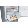 Koel-vriescombinatie Bosch Serie 4 KGN39VIEB vrijstaand 368 L, energie-efficiëntieklasse E, RVS, NoFrost, vriesgedeelte onder