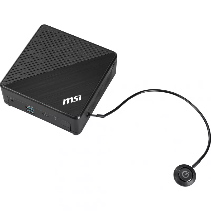 MSI Cubi 5 12M-004EU Intel® Core™ i3 i3-1215U 8 GB DDR4-SDRAM 256 GB SSD Windows 11 Pro mini-pc zwart