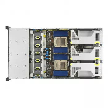 Server-rack platform ASUS RS720A-E13-RS24G 2U AMD, 24x 2,5-inch bays, 2x SP5 CPU, 24 DIMM DDR5, max. 3 TB, Aspeed AST2600