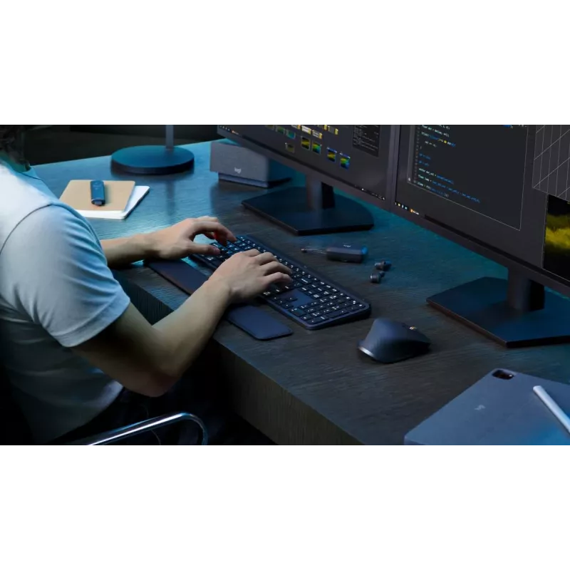 LOGITECH MX Keys S toetsenbord Graphite Qwertz Cesky