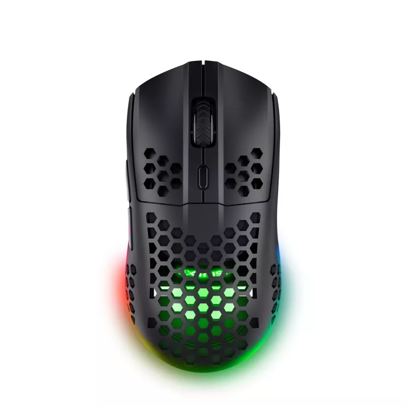 Trust GXT 929 Helox muis gaming rechtshandig RF draadloos optisch 4800 DPI