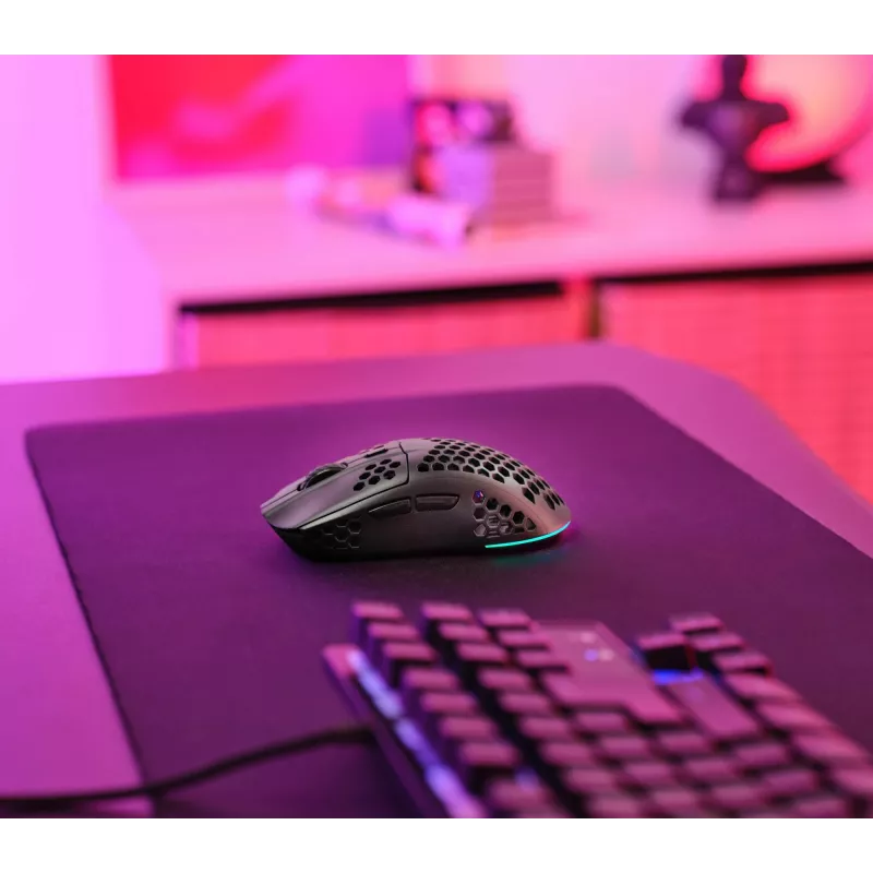 Trust GXT 929 Helox muis gaming rechtshandig RF draadloos optisch 4800 DPI