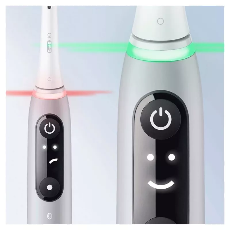 Oral-B iO elektrische tandenborstel roterende tandenborstel grijs