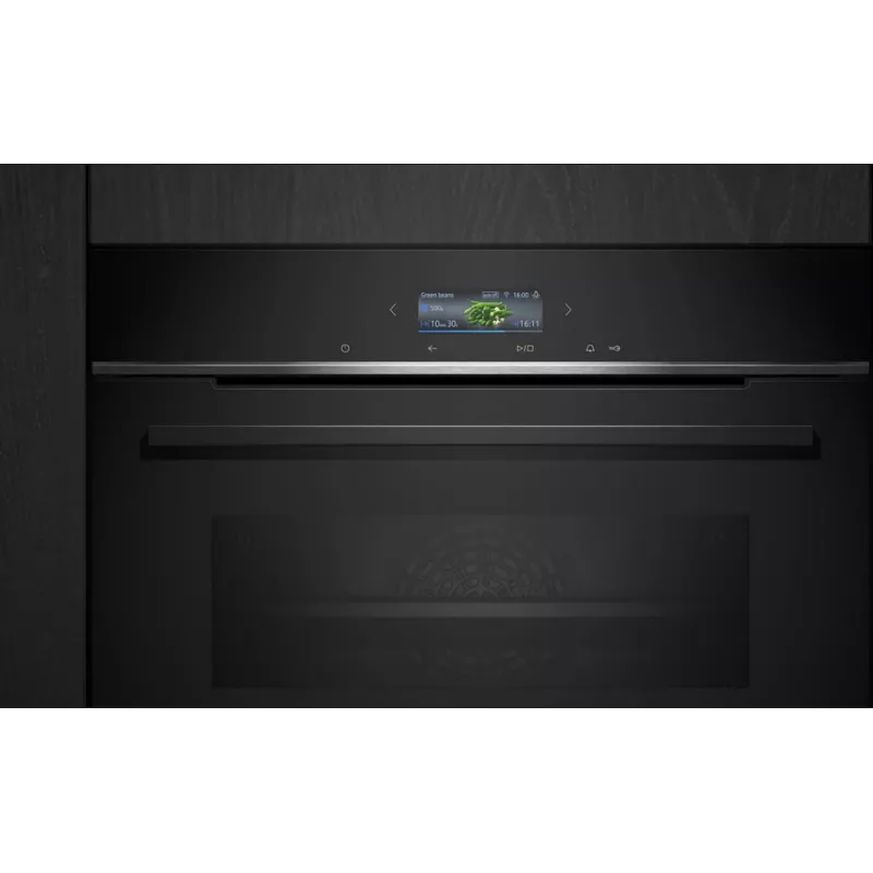 Siemens iQ700 HB734G1B1 oven 71 L 3600 W zwart